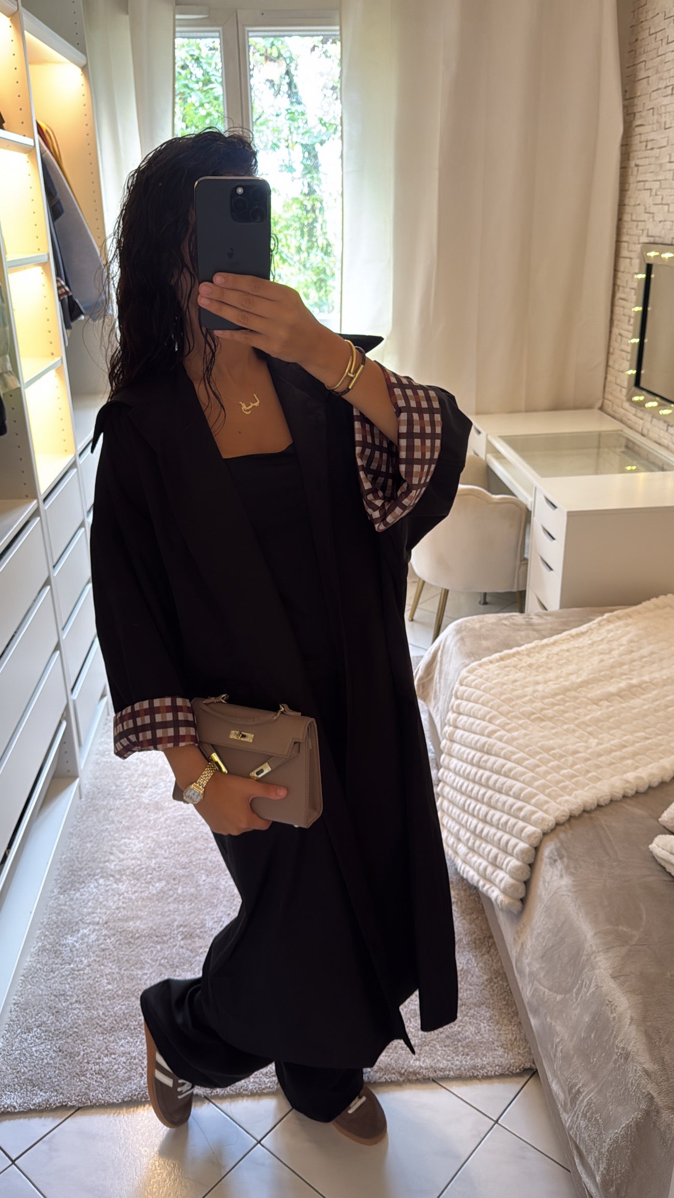 Veste imperméable noir