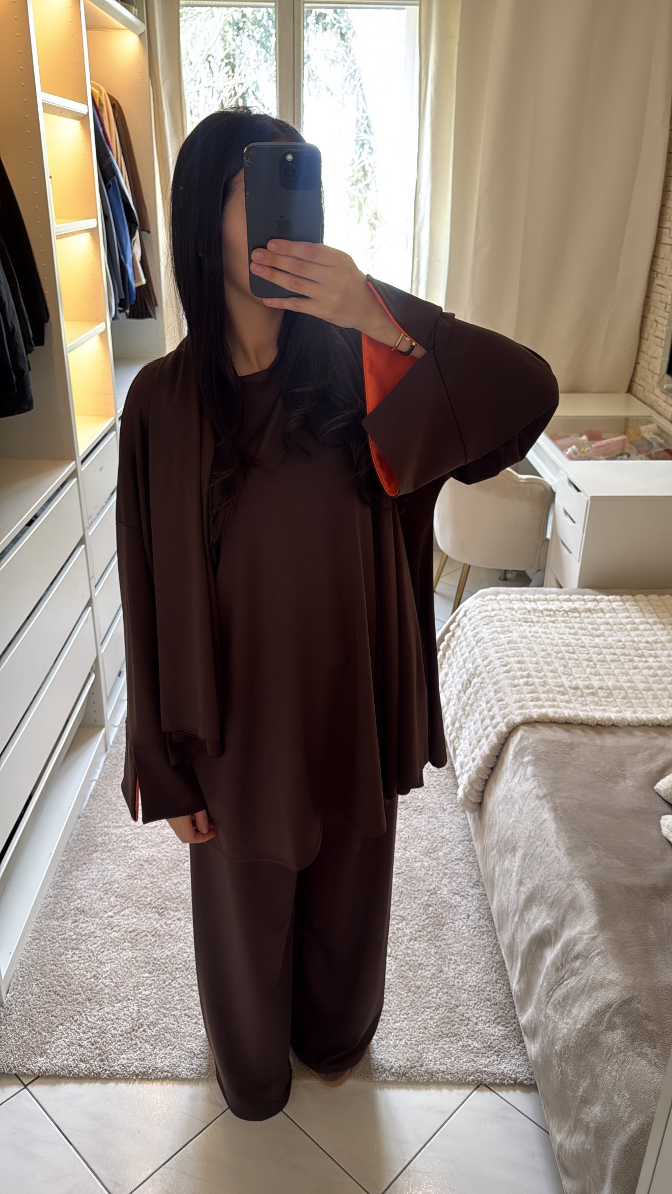 Burkini marron