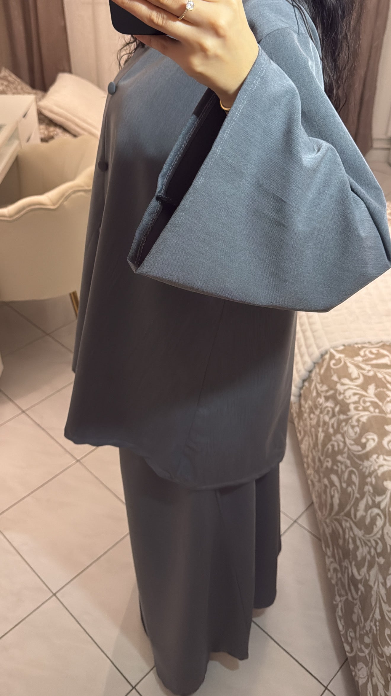 Ensemble laya gris