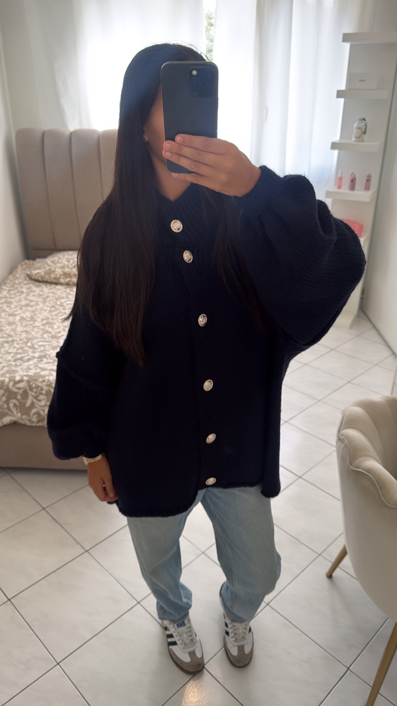 Haut nelya bleu marine