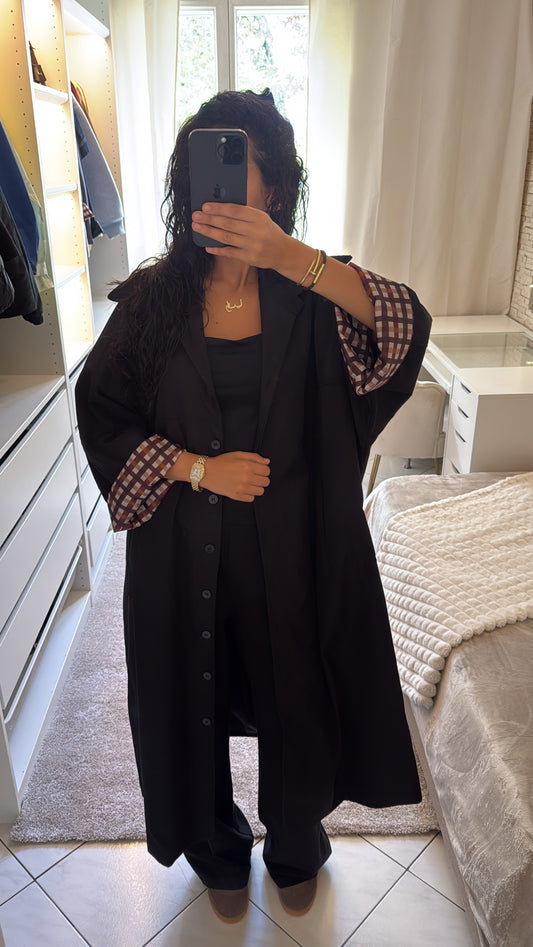 Veste imperméable noir