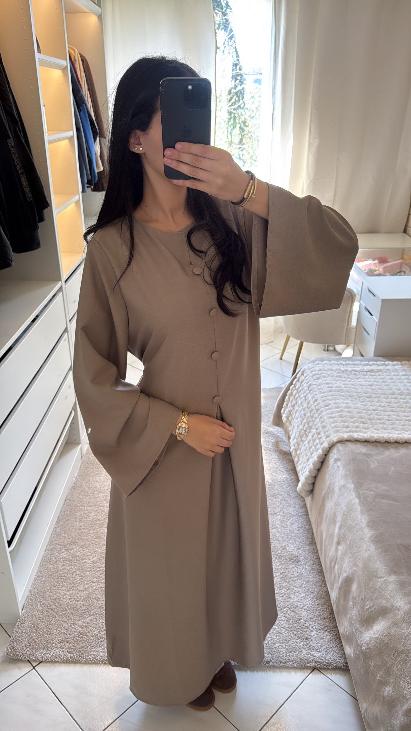Robe tokyo taupe