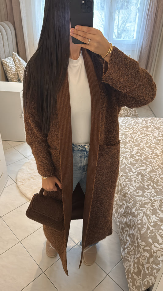 Manteau linia marron