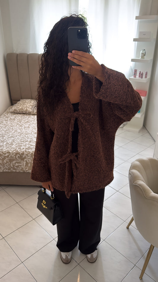Manteau eyna marron