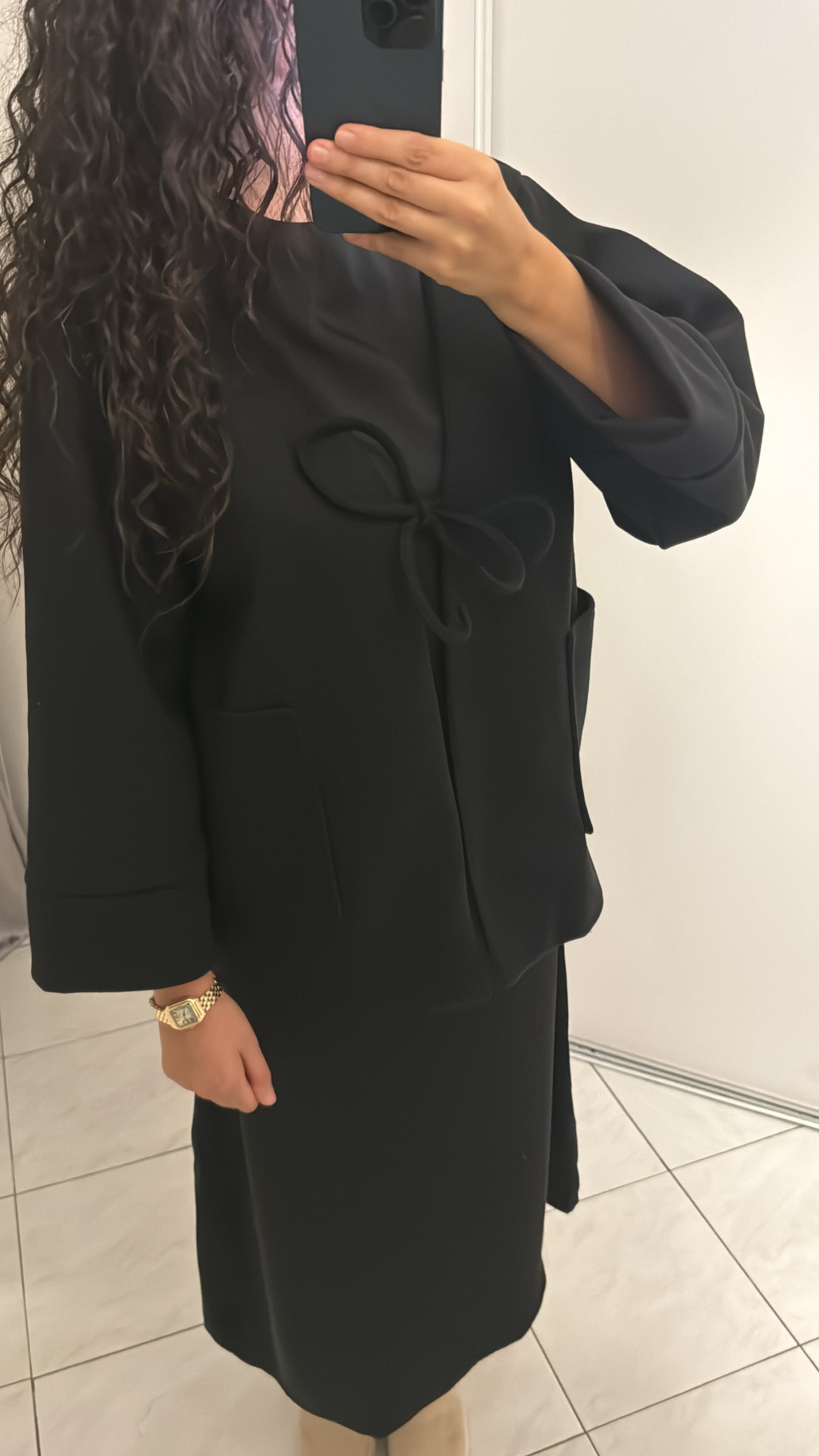 Manteau Aya noir