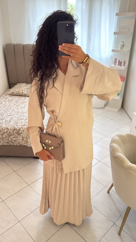 Ensemble nayel beige