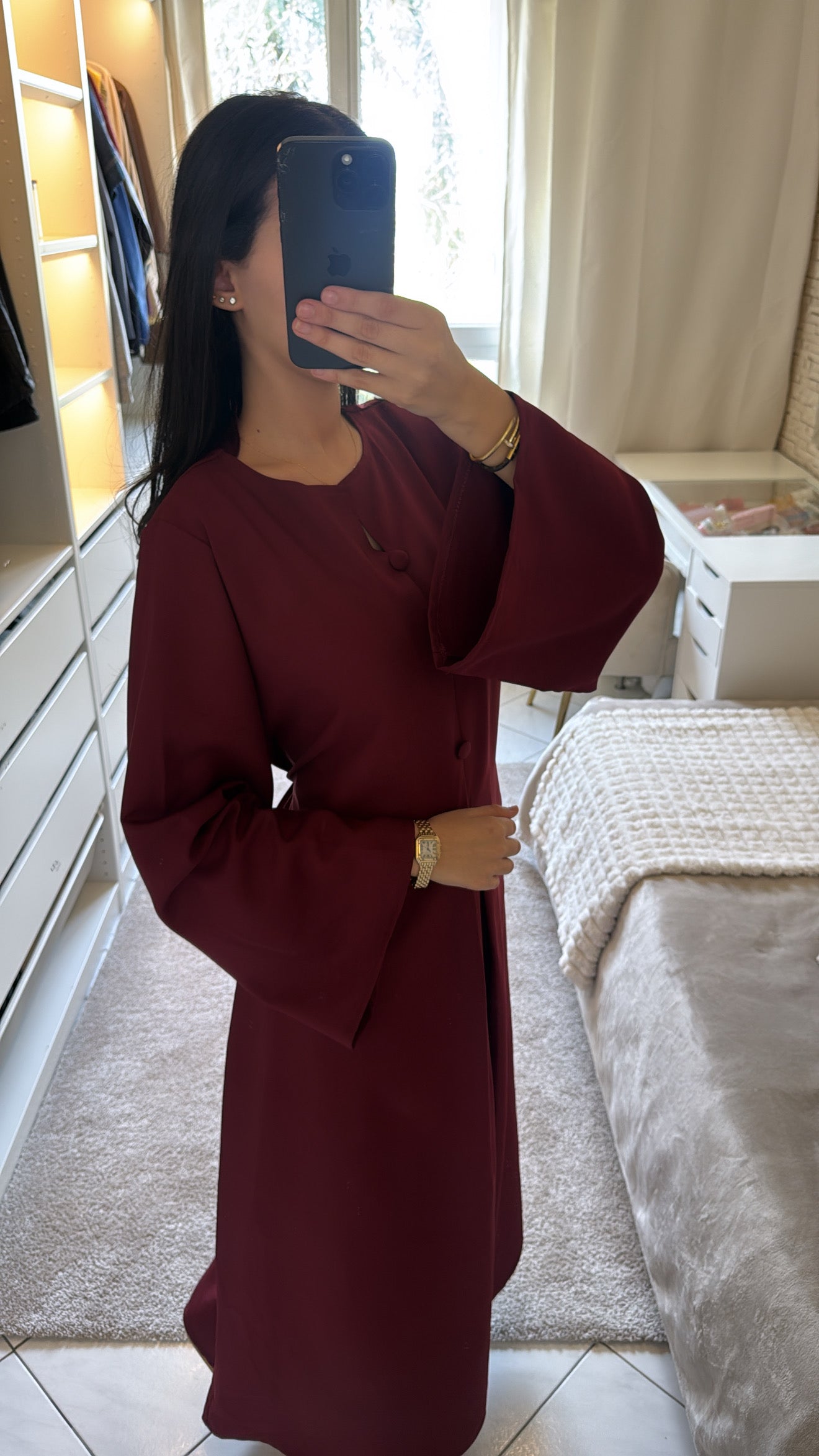 Robe tokyo bordeaux