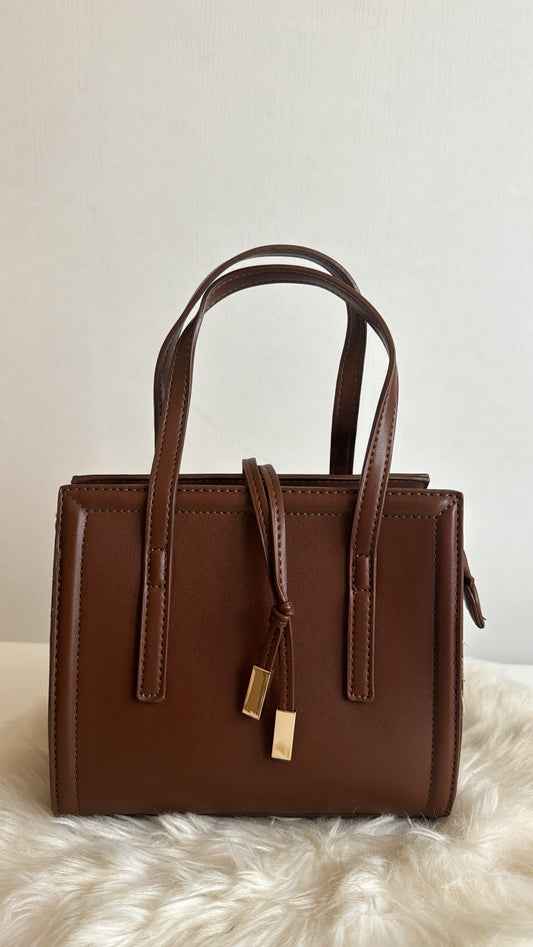 Sac zara marron