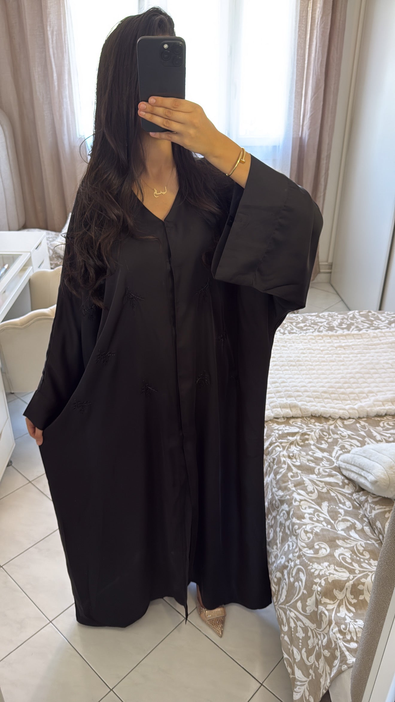 Abaya laila noir