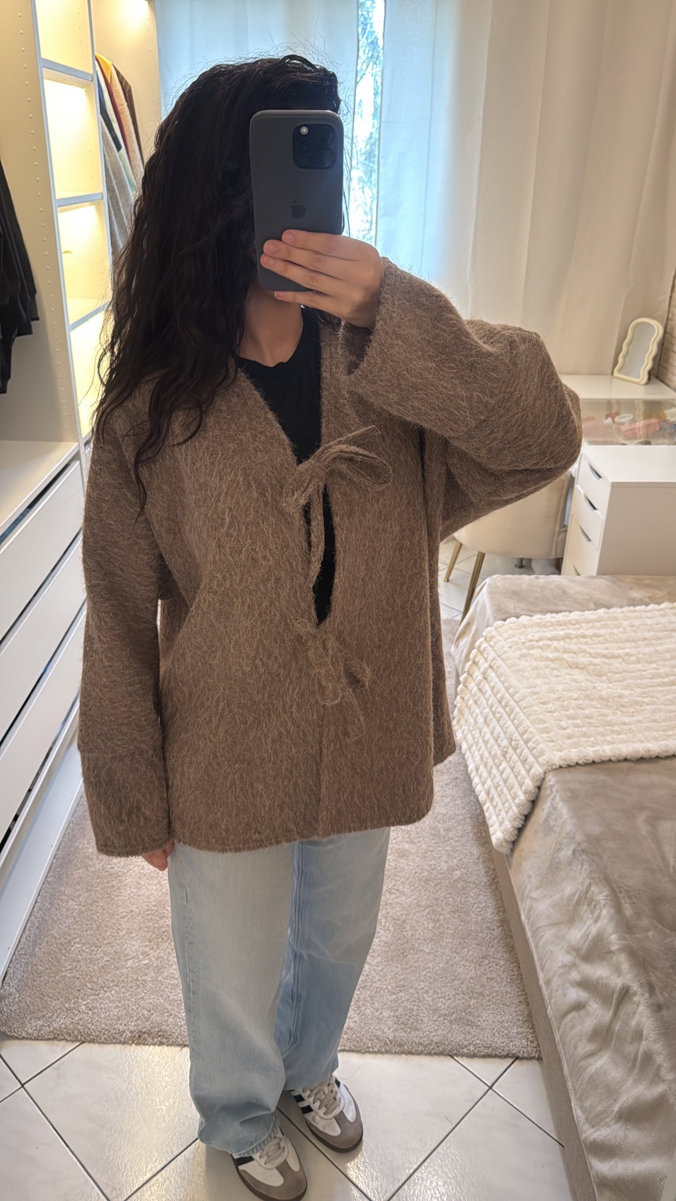 Manteau Eyna taupe