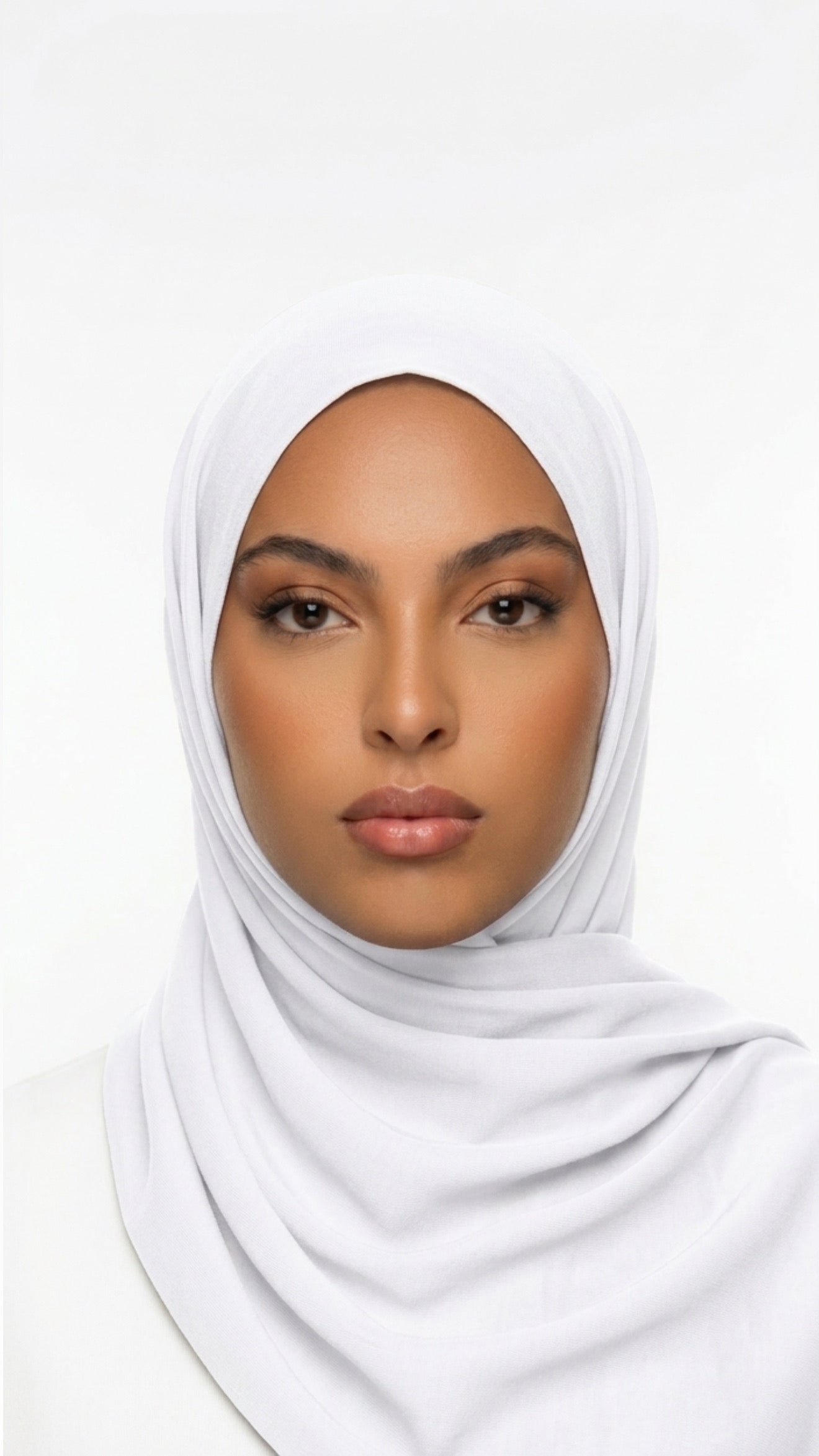 Voile jersey premium blanc