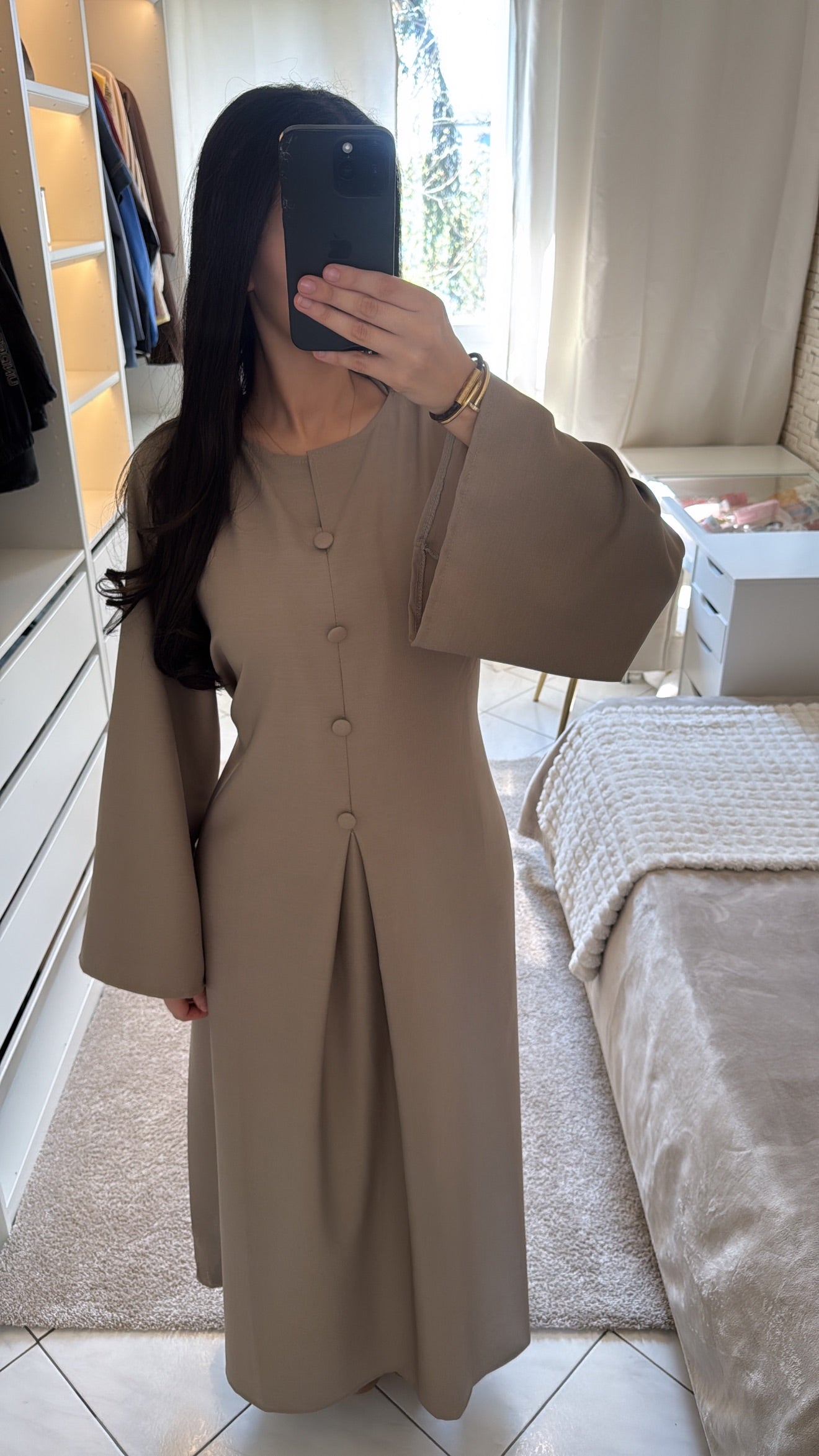 Robe tokyo taupe