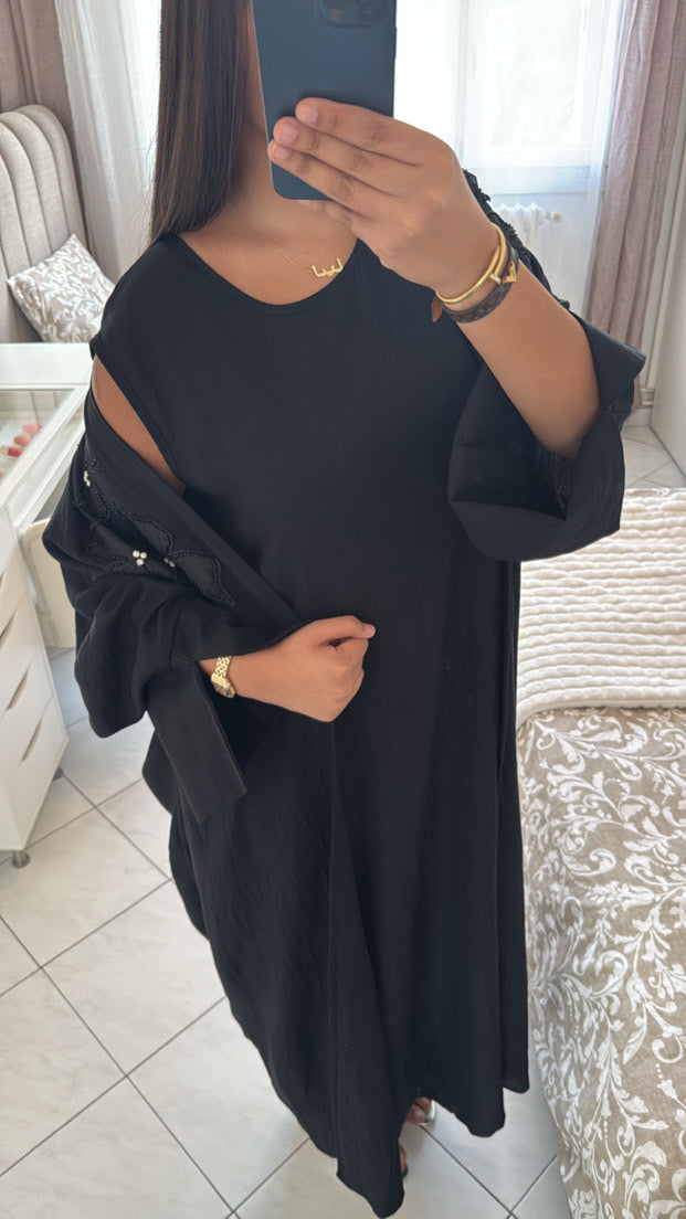 Ensemble kimono alya noir