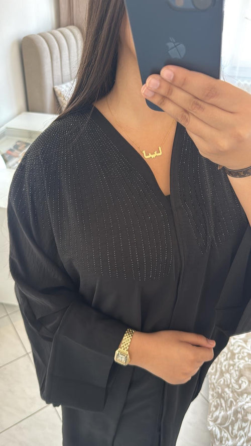 Abaya dubaï noir