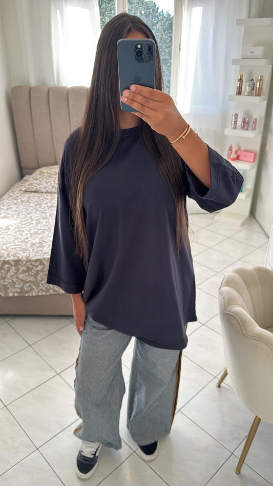 T-shirt bleu nuit