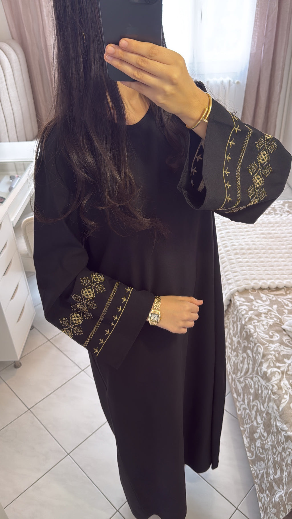 Abaya doha noir
