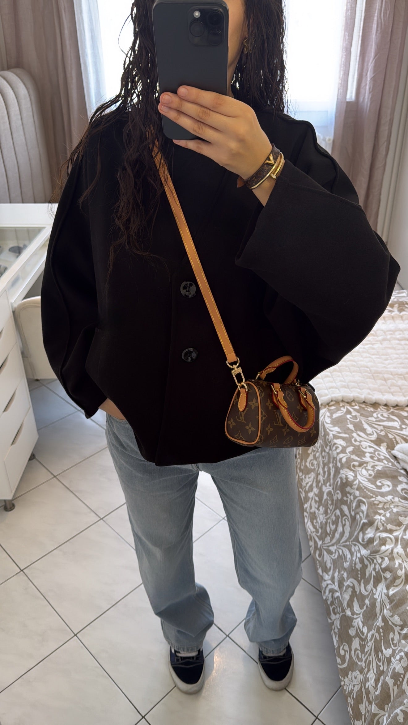 Veste safya noir