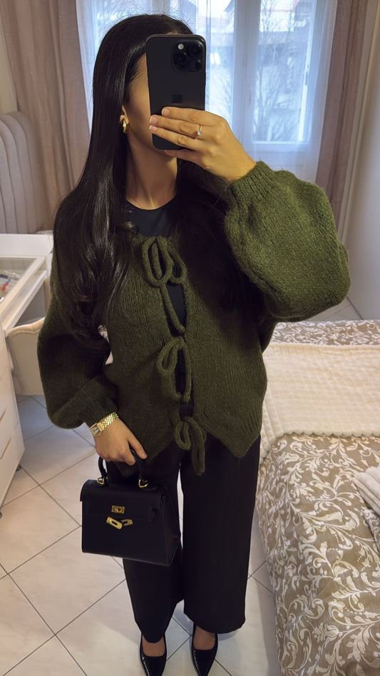 Haut Lyna vert kaki