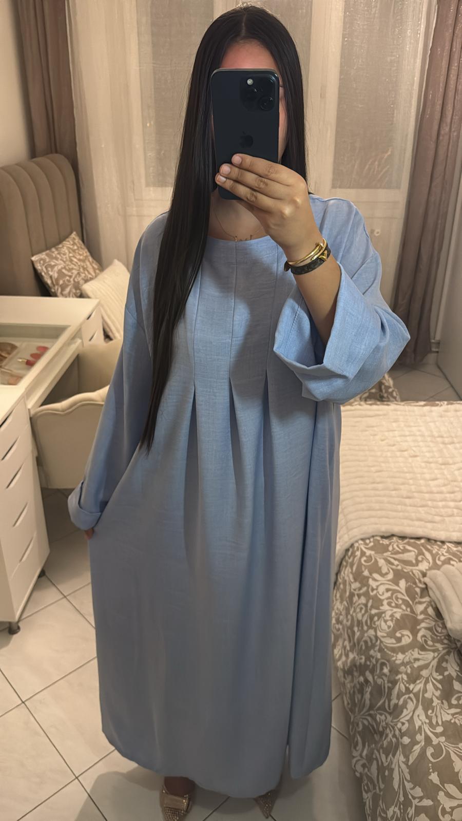 Robe naya bleu