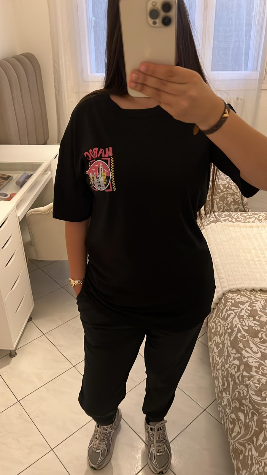 T-shirt MAROC noir