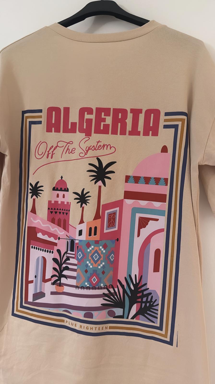T-shirt ALGERIE beige