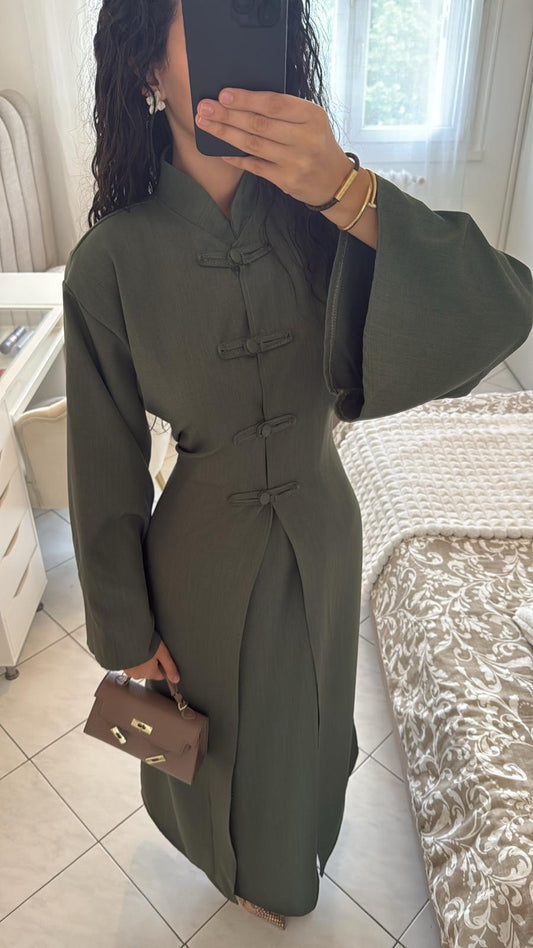 Ensemble maïssa vert