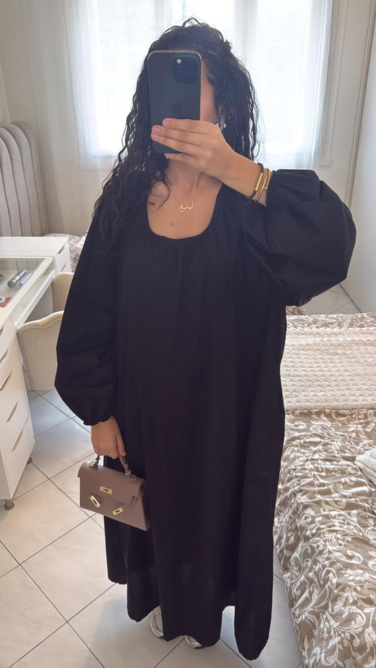 Robe large noir