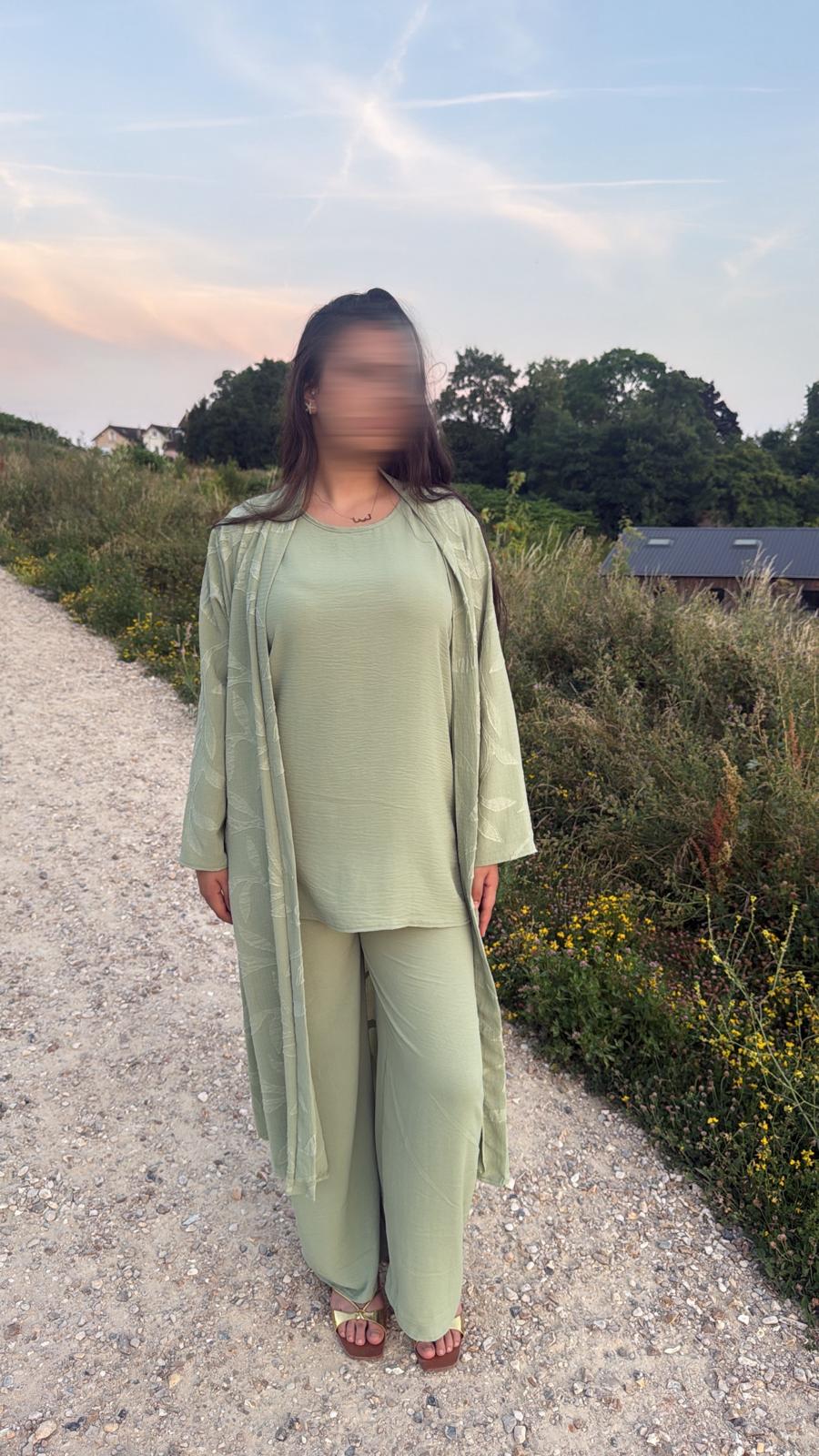 Ensemble assya vert