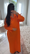 Robe chaima orange