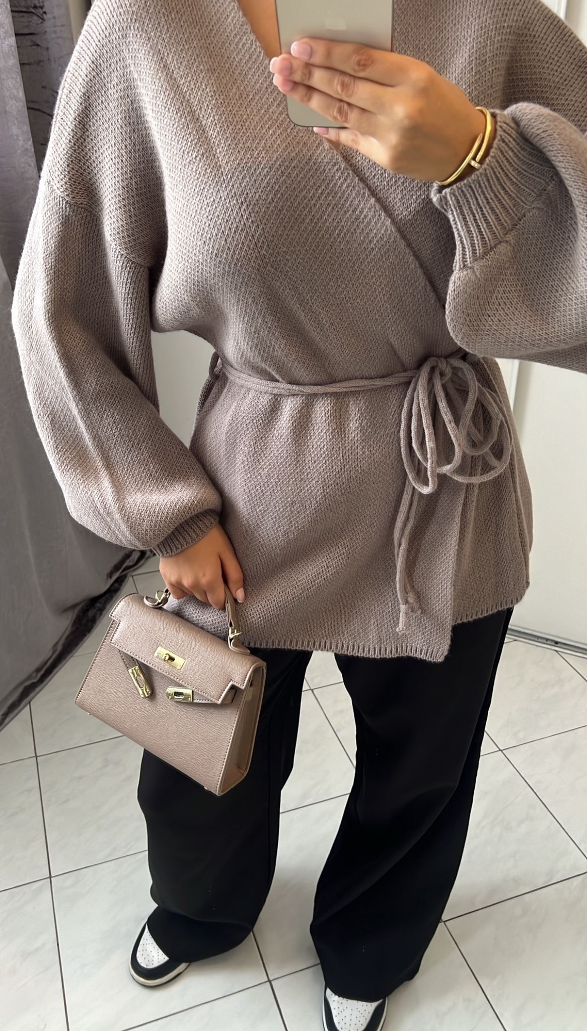 Gilet taupe