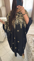 Abaya marwa noir