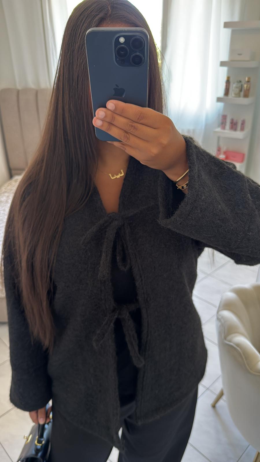 Manteau eyna noir